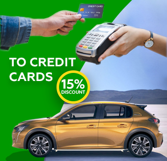 15% Discount on Credit Cards