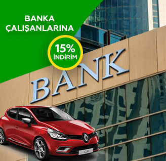 Banka Çalışanlarına %15 İndirim