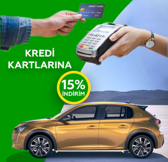 Kredi Kartlarına %15 İndirim